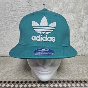 Adidas Trefoil Snapback Hat Green